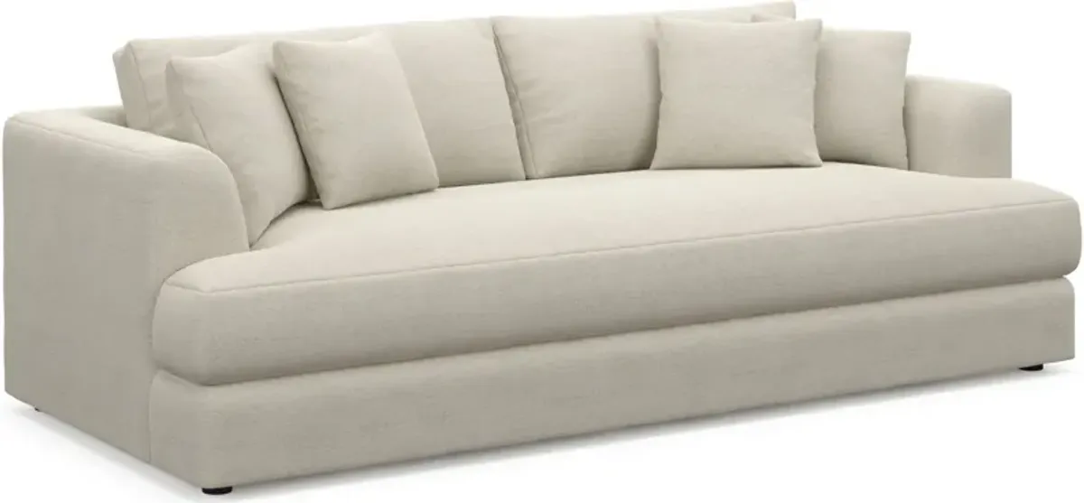 Ridley Foam Comfort Sofa and Loveseat Set - Curious Pearl