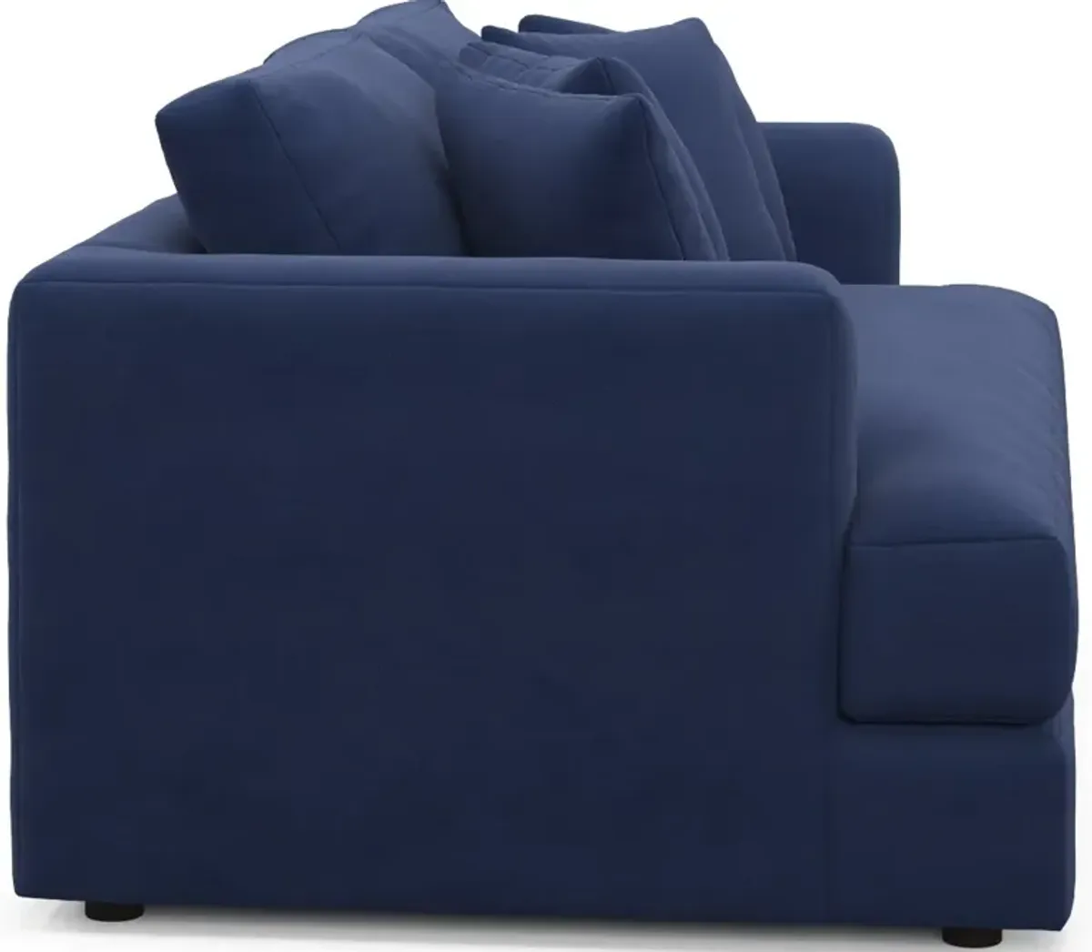 Ridley Foam Comfort Sofa and Loveseat Set - Abington Indigo