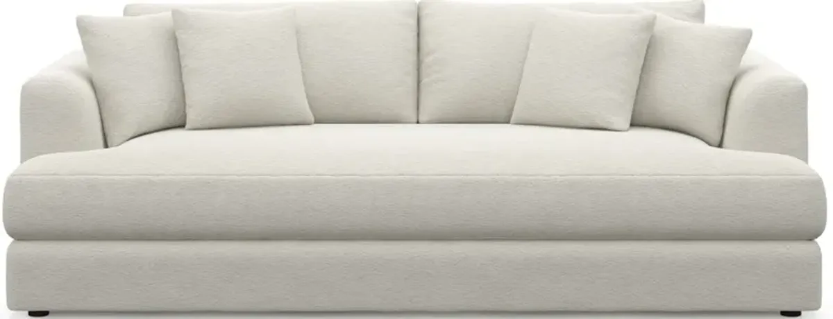 Ridley Foam Comfort Sofa and Loveseat Set - Living Large White