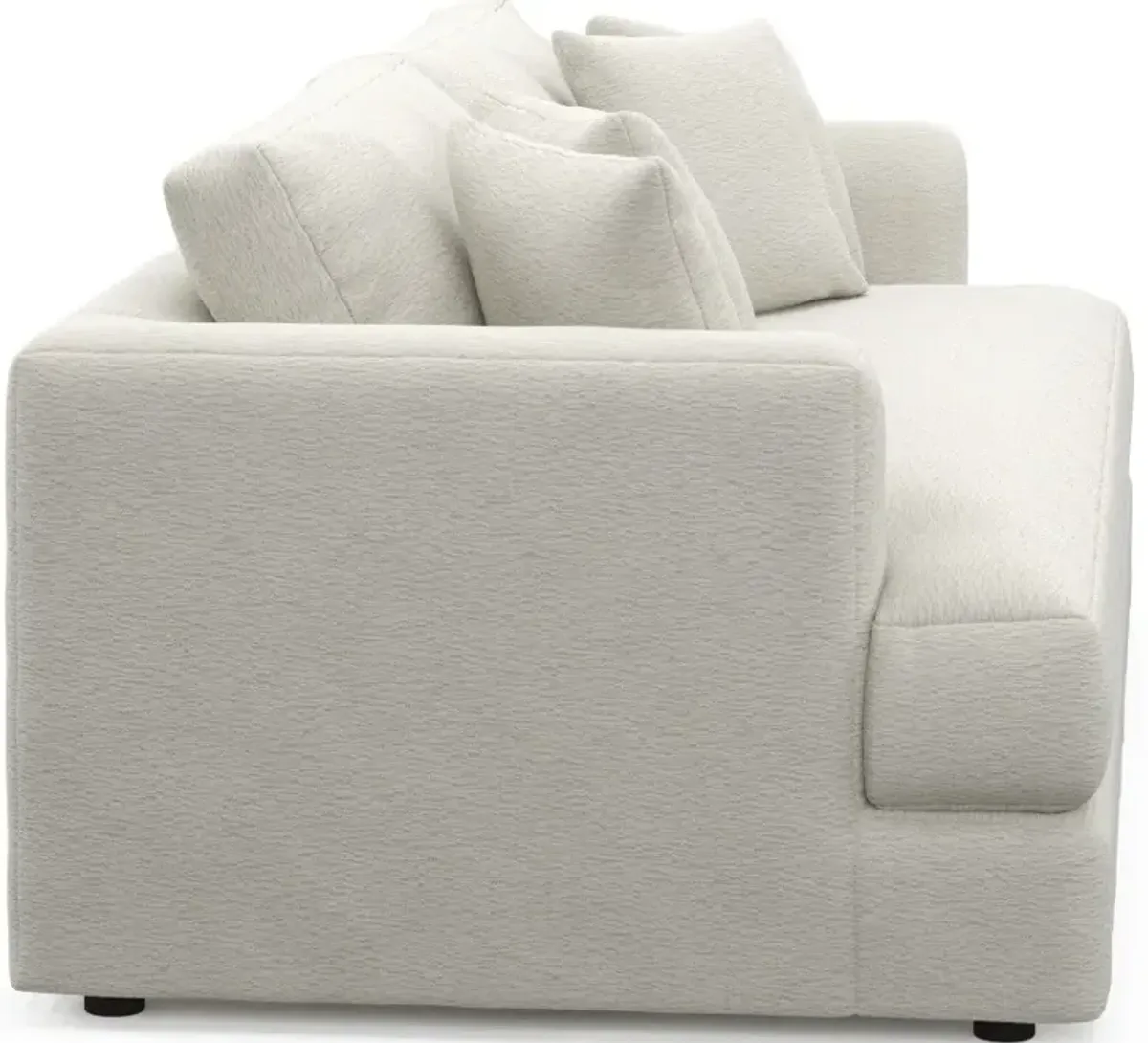 Ridley Foam Comfort Sofa and Loveseat Set - Living Large White