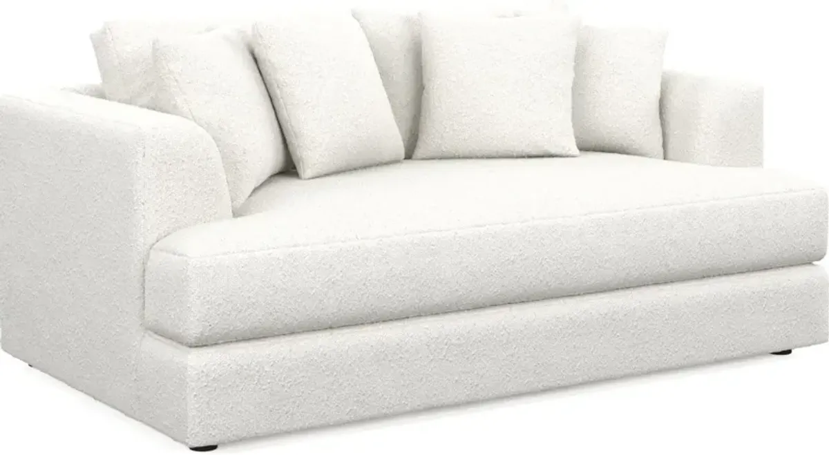 Ridley Foam Comfort Sofa and Loveseat Set - Bloke Snow