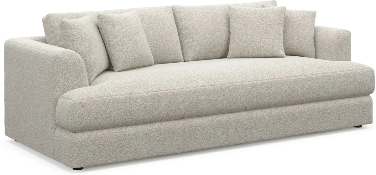 Ridley Foam Comfort Sofa and Loveseat Set - Muse Stone