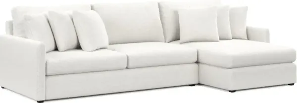 Jaden Foam Comfort Sectional - Bloke Snow