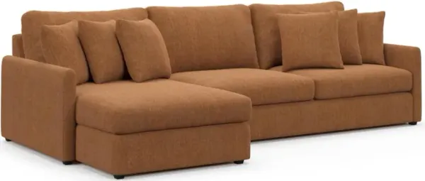 Jaden Foam Comfort Sectional - Contessa Ginger