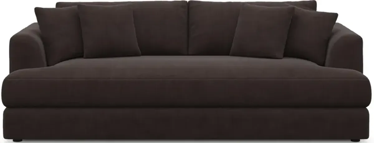 Ridley Hybrid Comfort Sofa - Merrimac Dark Brown