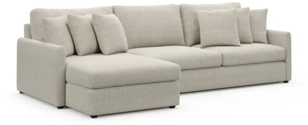 Jaden Foam Comfort Sectional - Mason Porcelain