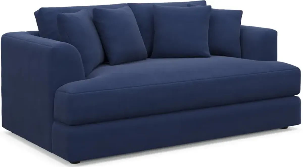 Ridley Hybrid Comfort Loveseat - Abington Indigo