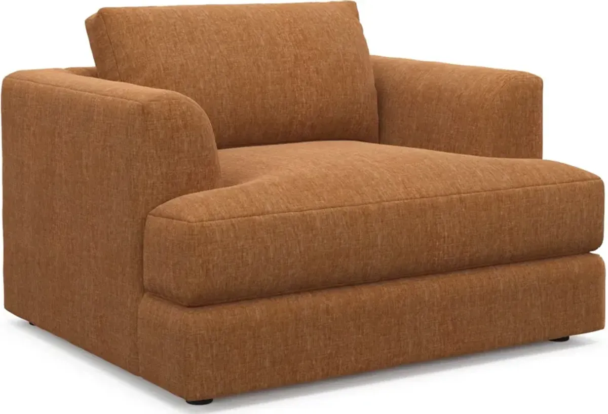 Ridley Hybrid Comfort Sofa and Chair Set - Contessa Ginger