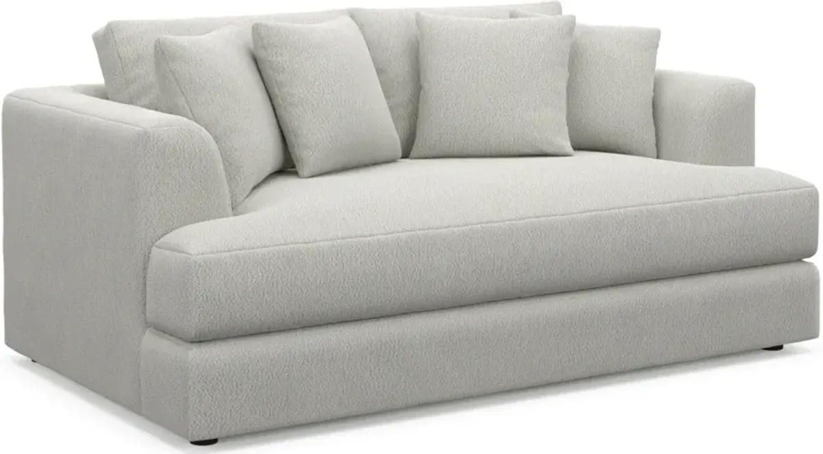 Ridley Hybrid Comfort Sofa and Loveseat Set - Oslo Snow