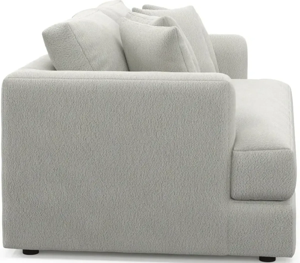 Ridley Hybrid Comfort Sofa and Loveseat Set - Oslo Snow