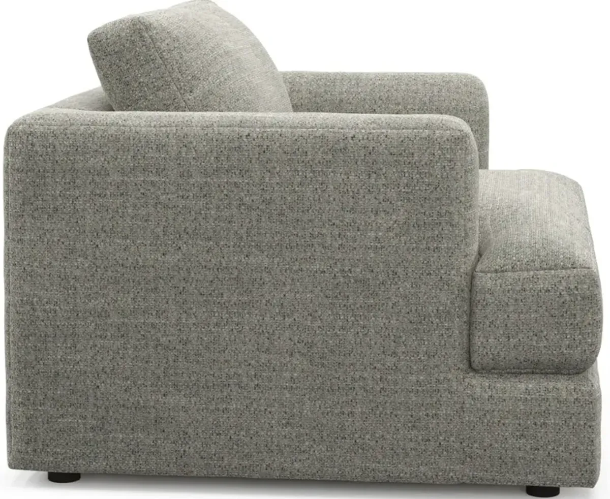 Ridley Hybrid Comfort Sofa, Loveseat, and Chair Set - Pandora Pepper