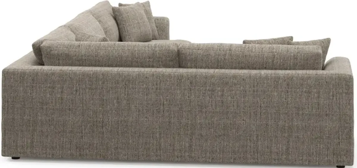 Ridley Hybrid Comfort 2-Piece Sectional with Right-Facing Sofa - Mason Flint