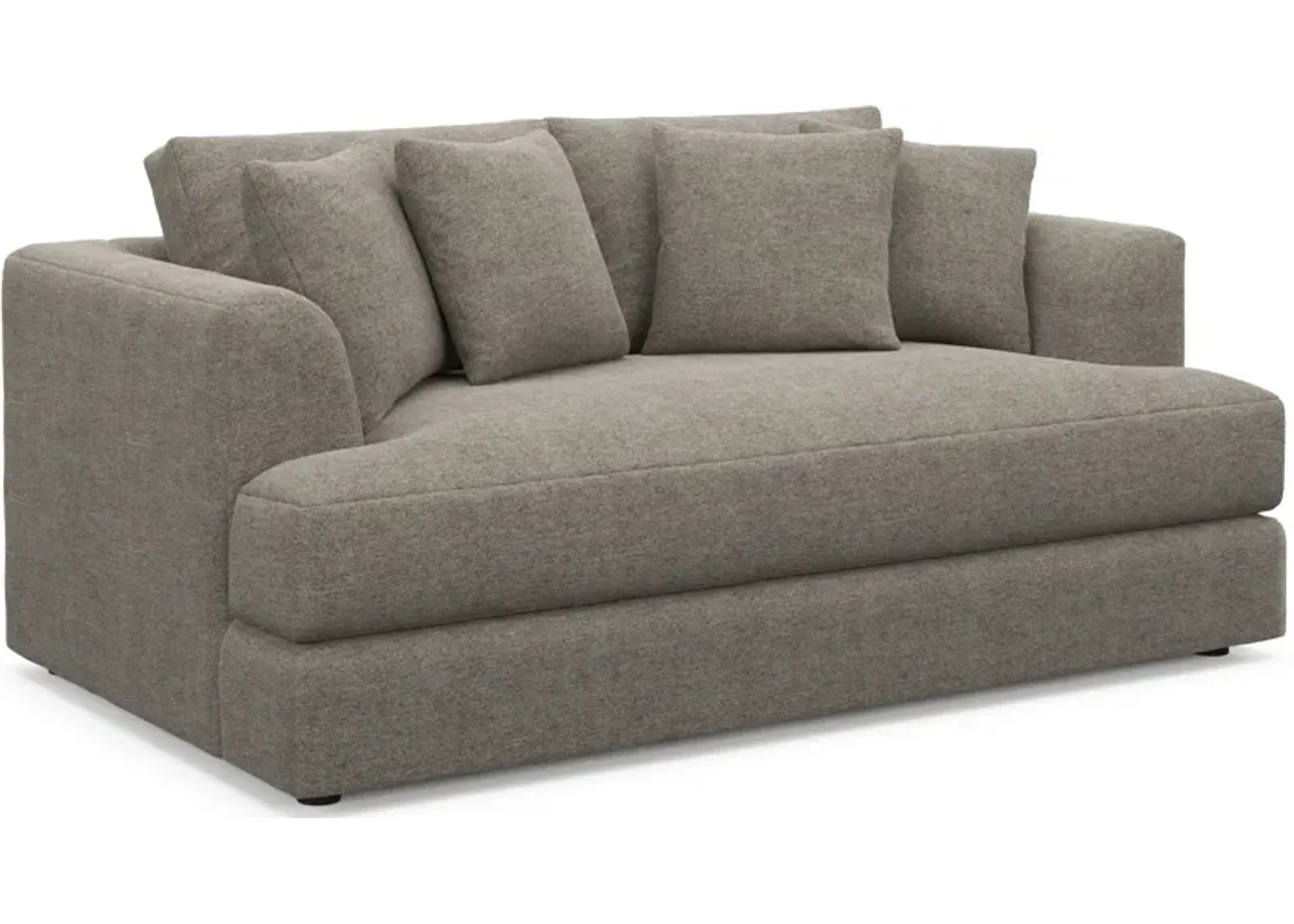 Ridley Foam Comfort Loveseat - Bridger Metal