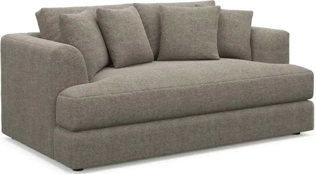 Ridley Foam Comfort Loveseat - Bridger Metal