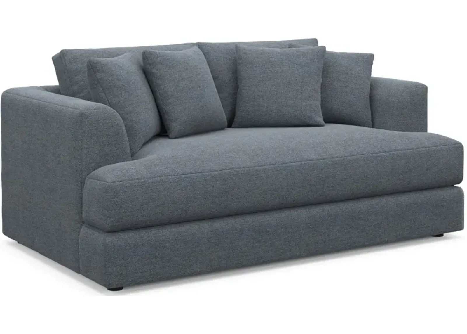 Ridley Foam Comfort Loveseat - Bridger Navy