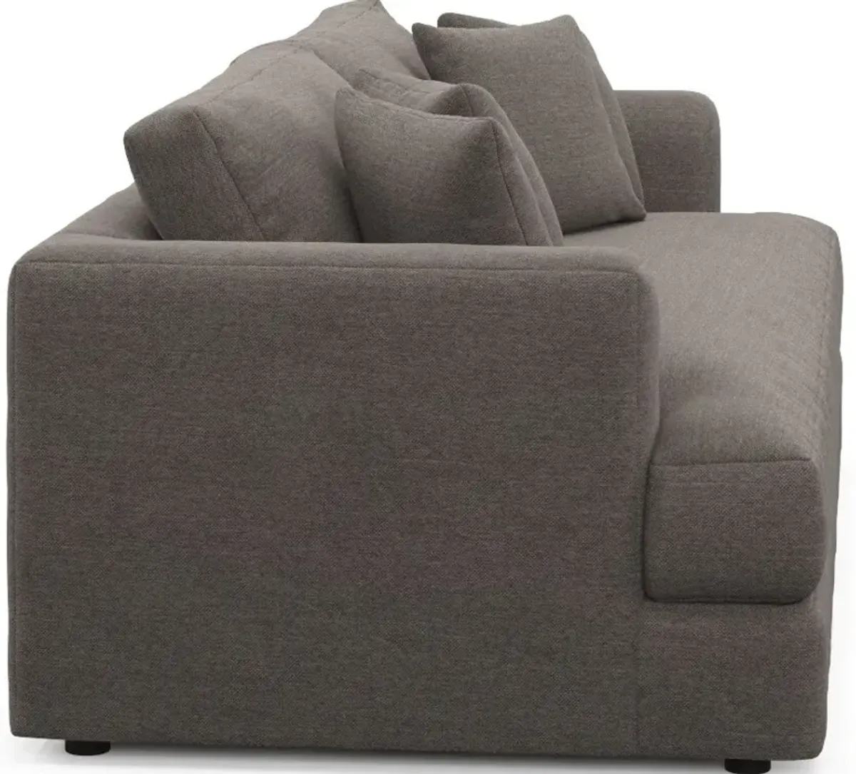 Ridley Foam Comfort Sofa and Chair Set - Presidio Steel