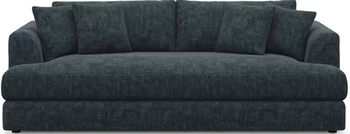 Ridley Foam Comfort Sofa and Chair Set - Argo Navy