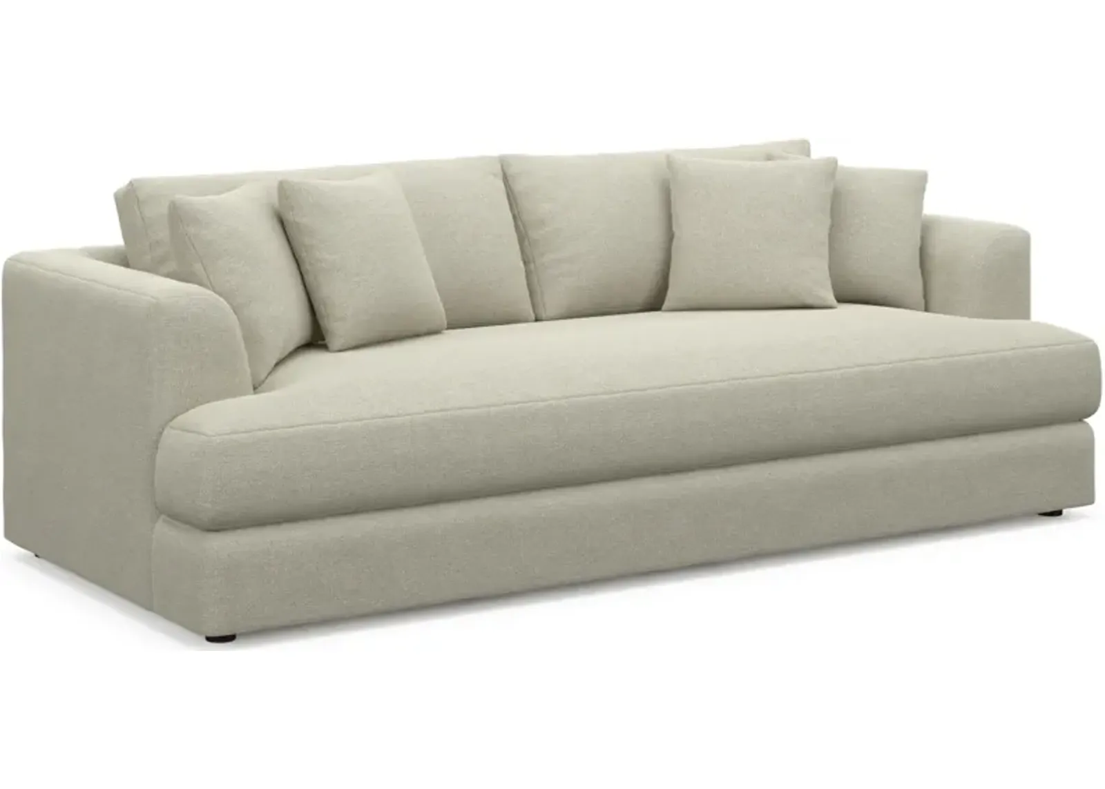 Ridley Foam Comfort Sofa and Loveseat Set - Liv Dove