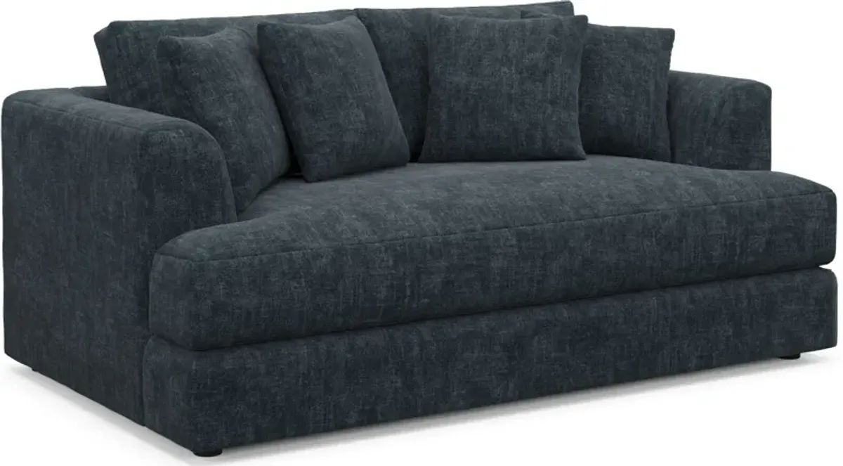 Ridley Foam Comfort Sofa and Loveseat Set - Argo Navy