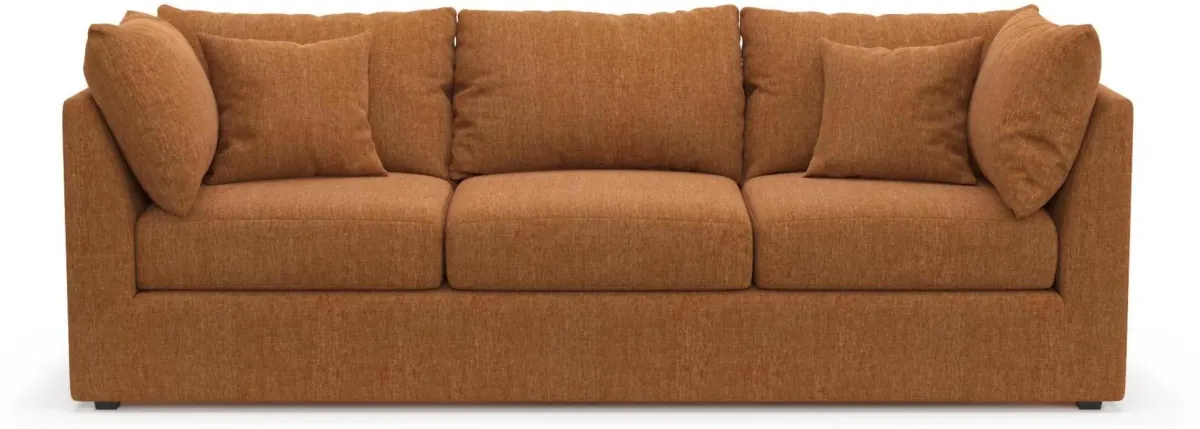 The Pitt Foam Comfort Sofa - Contessa Ginger