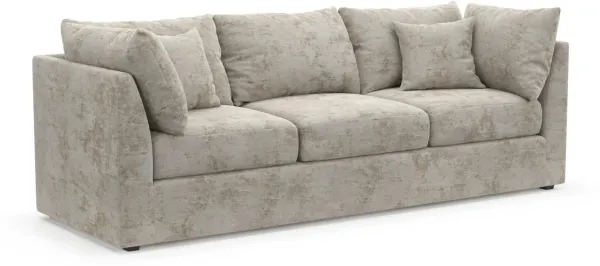The Pitt Foam Comfort Sofa - Hearth Cement