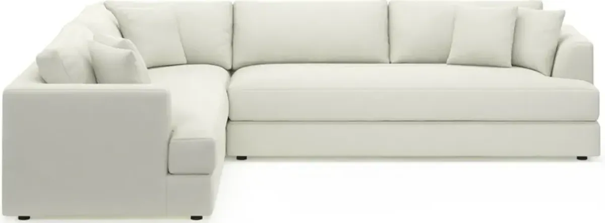 Ridley Foam Comfort 2-Piece Sectional with Right-Facing Sofa - Liv Arctic