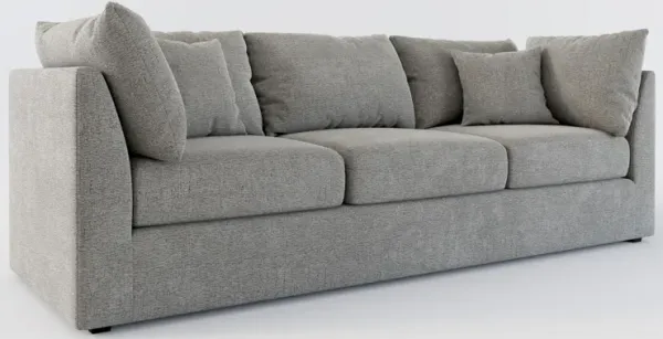 The Pitt Foam Comfort Sofa - Living Large Charcoal