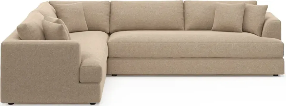 Ridley Foam Comfort 2-Piece Sectional with Right-Facing Sofa - Liv Wicker