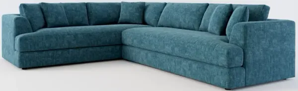 Ridley Foam Comfort 2-Piece Sectional with Right-Facing Sofa - Argo Tropic