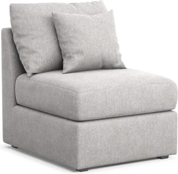 The Pitt Foam Comfort Armless Chair - Burmese Granite