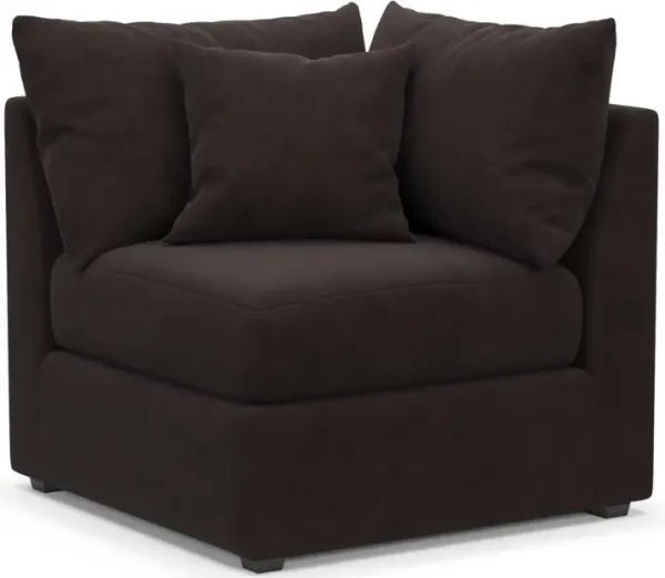The Pitt Foam Comfort Corner Chair - Merrimac Dark Brown