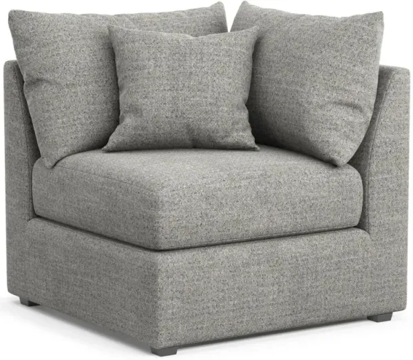 The Pitt Foam Comfort Corner Chair - Pandora Pepper