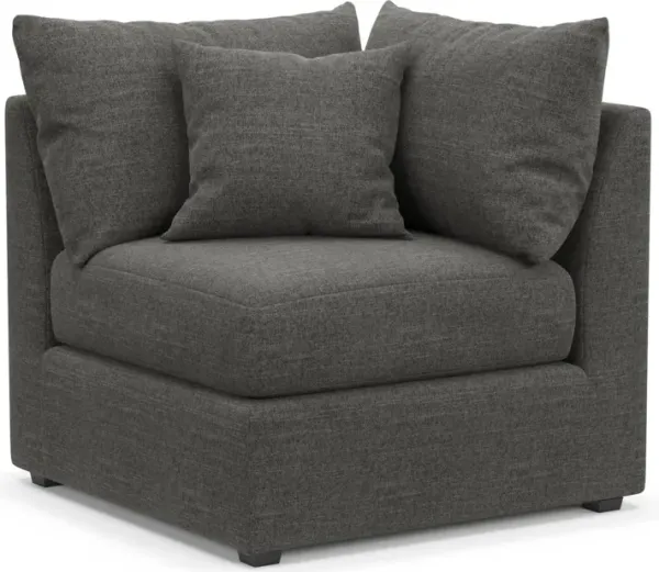 The Pitt Foam Comfort Corner Chair - Curious Charcoal
