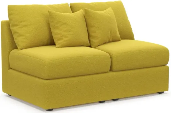 The Pitt Foam Comfort Armless Loveseat - Bloke Goldenrod