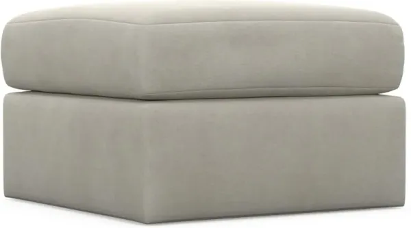 The Pitt Foam Comfort Ottoman - Laurent Beach