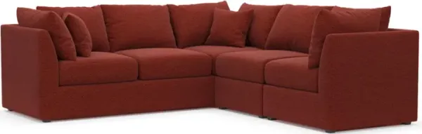 The Pitt Foam Comfort Sectional - Bloke Brick