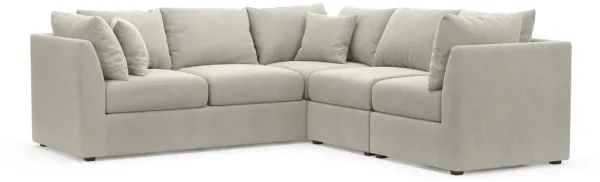 The Pitt Foam Comfort Sectional - Laurent Beach