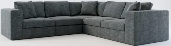 Collin Foam Comfort 5-Piece Sectional - Contessa Shadow