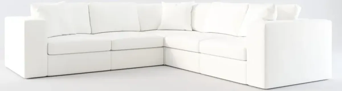 Collin Foam Comfort 5 Pc. Sectional - Contessa Vanilla