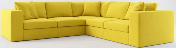 Collin Foam Comfort 5-Piece Sectional - Bloke Goldenrod