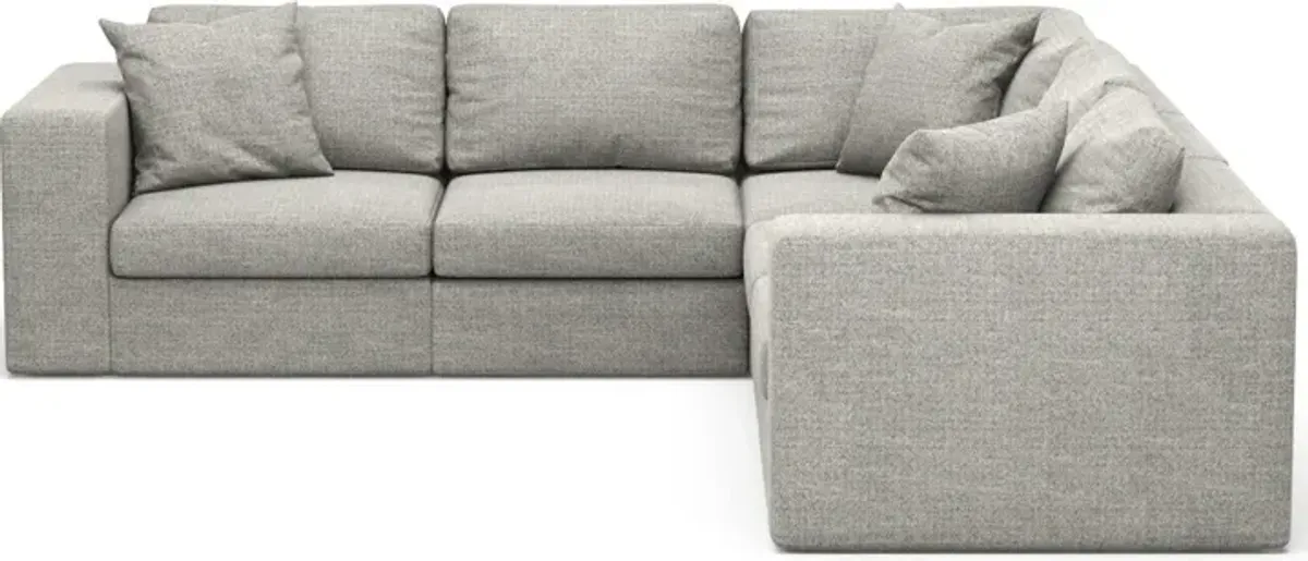 Collin 5-Piece Foam Comfort Sectional - Pandora Pepper