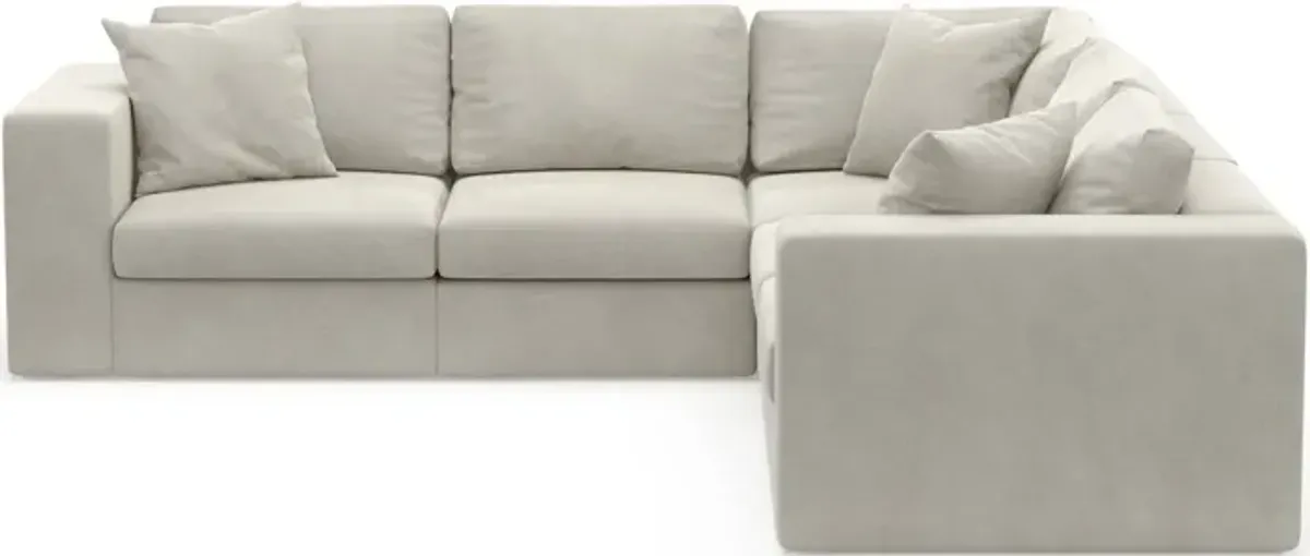 Collin Foam Comfort 5-Piece Sectional - Laurent Beach