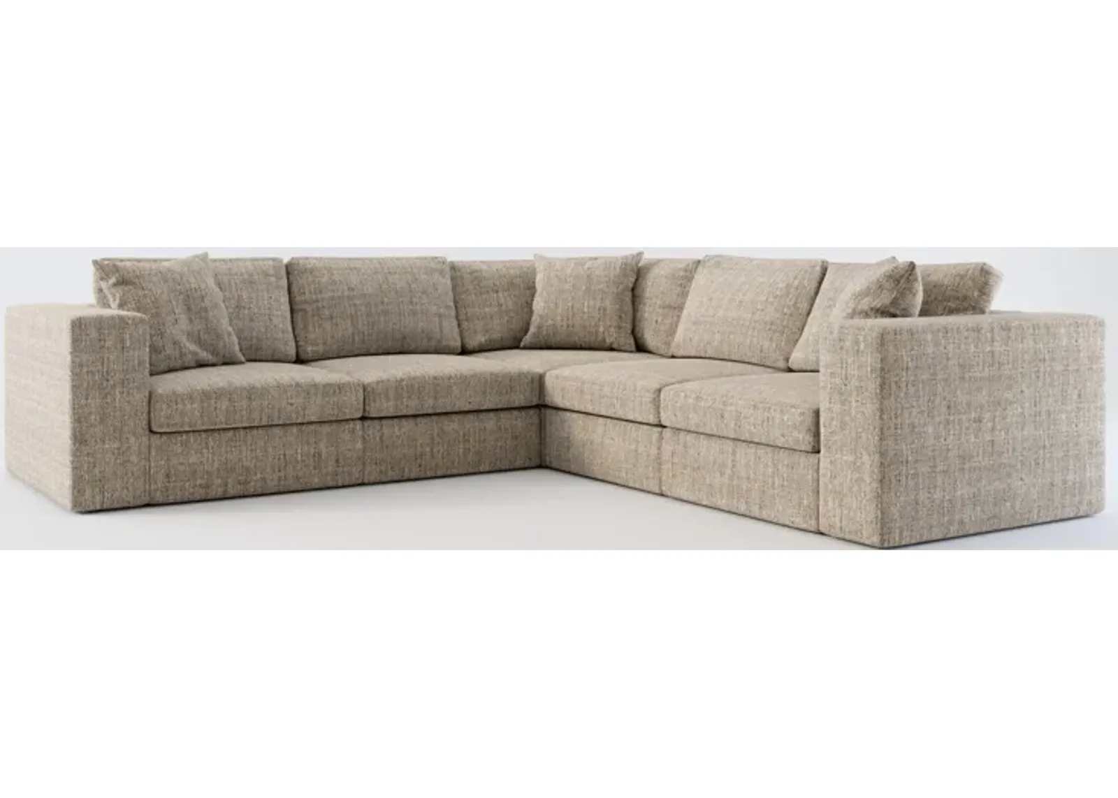 Collin Foam Comfort 5-Piece Sectional - Mason Flint