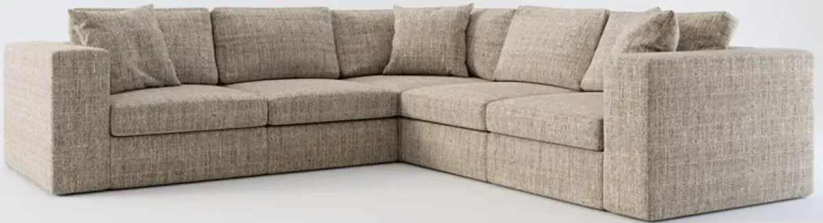 Collin Foam Comfort 5-Piece Sectional - Mason Flint