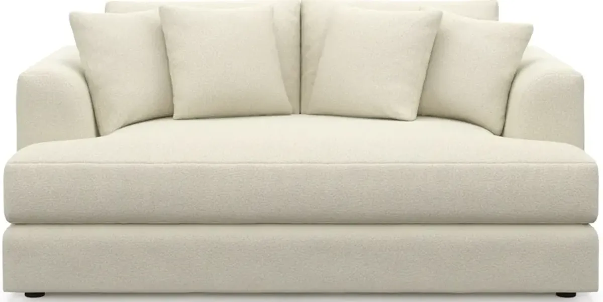 Ridley Hybrid Comfort Sofa, Loveseat, and Chair Set - Fincher Ivory