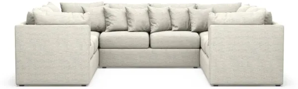 The Pitt Foam Comfort Sectional - Merino Chalk