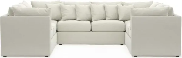 The Pitt Foam Comfort Sectional - Living Large White