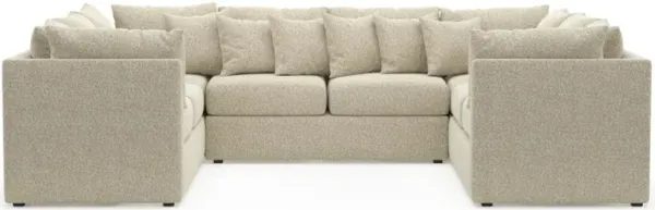The Pitt Foam Comfort Sectional - Bloke Cotton