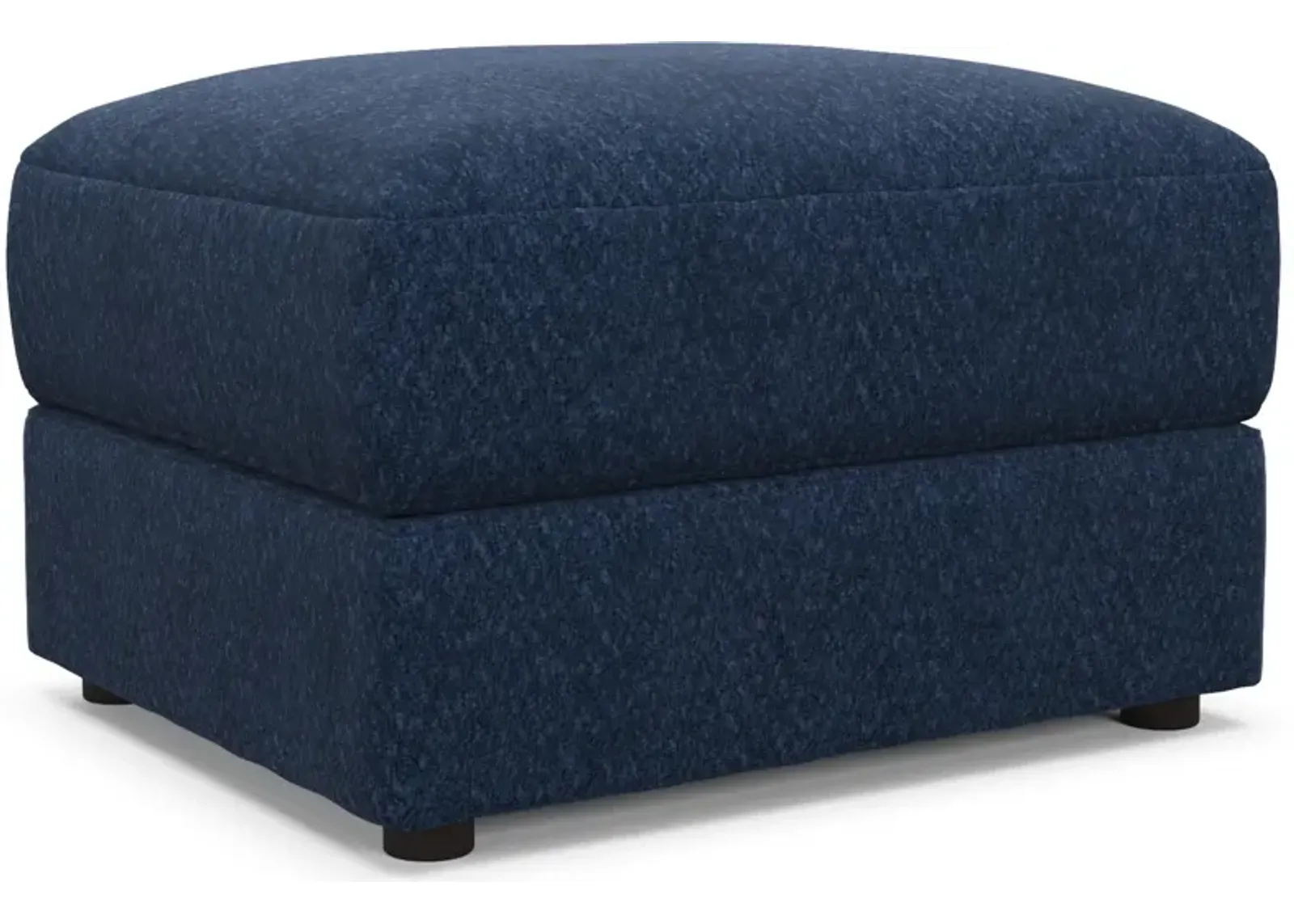 Ridley Foam Comfort Ottoman - Oslo Navy