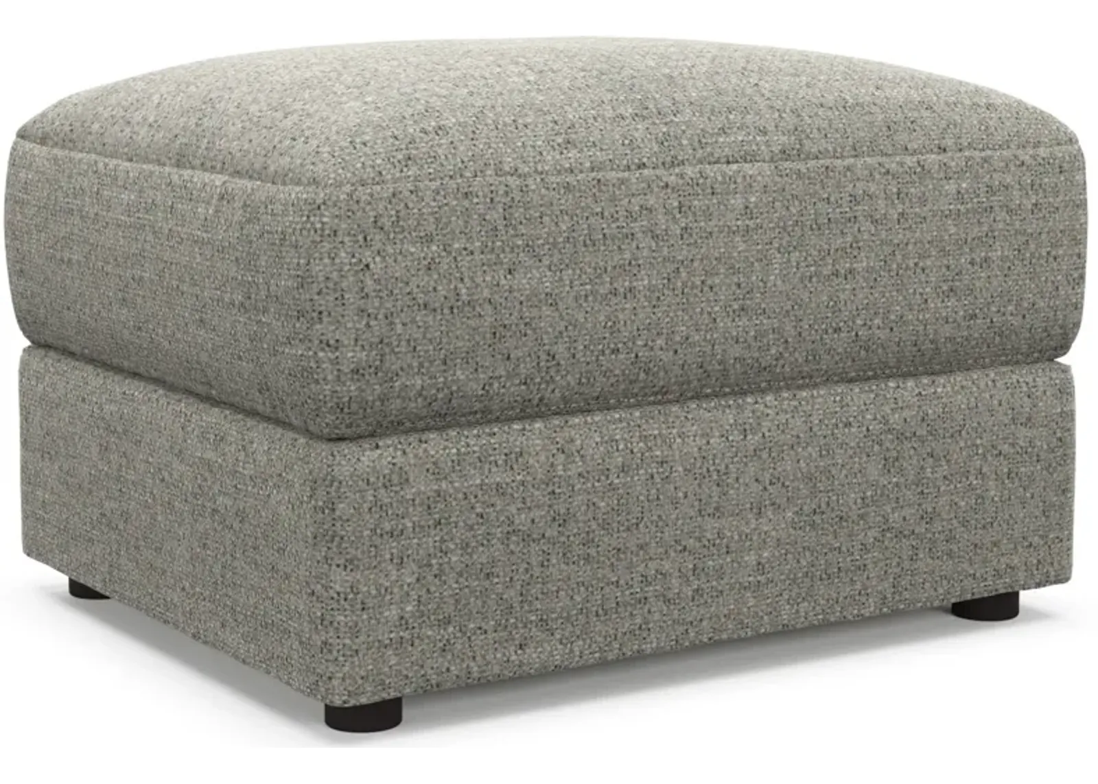 Ridley Foam Comfort Ottoman - Pandora Pepper